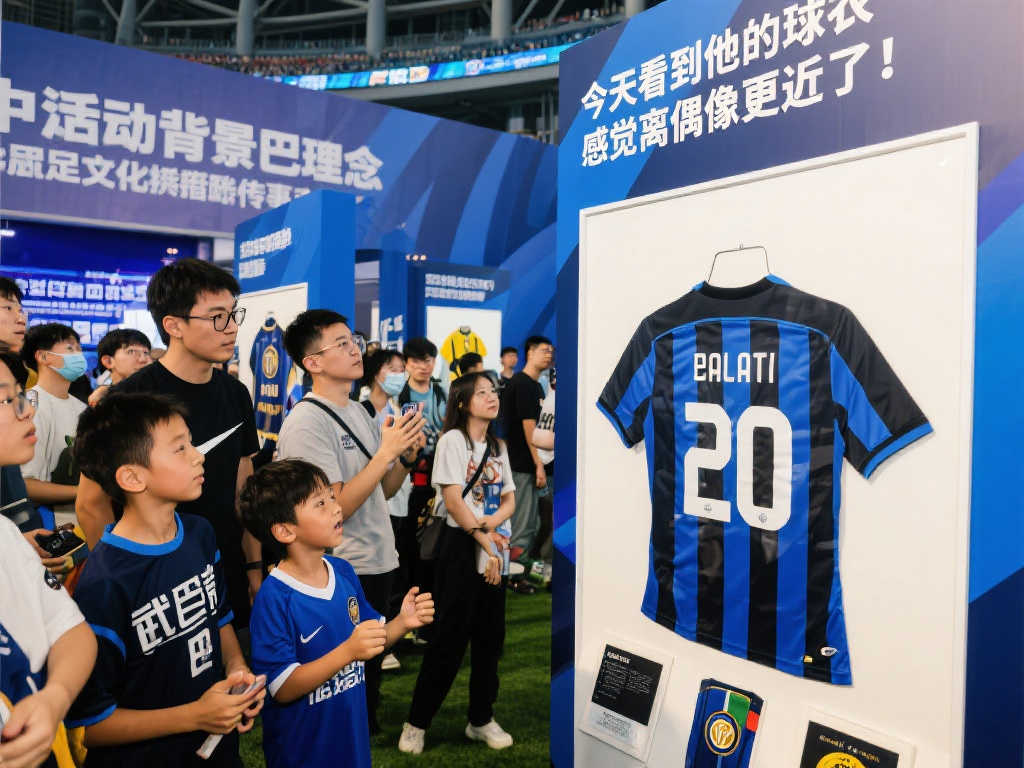 武汉江滩惊现巴乔、卡卡、巴蒂超大球衣悬挂！